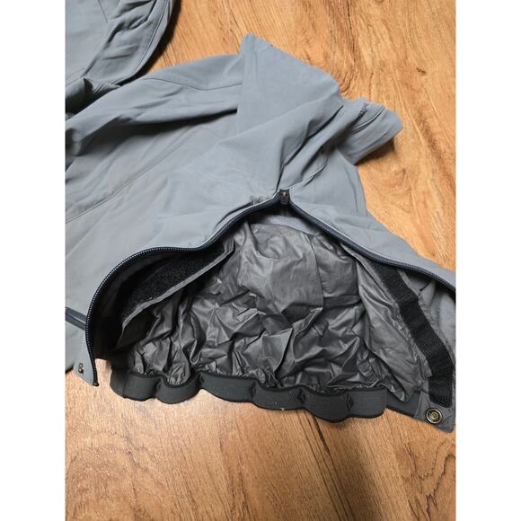 Outdoor Ski Pants Gray Waterproof Zippered Pockets Adjustable Mens 34x32 - Picture 16 of 16